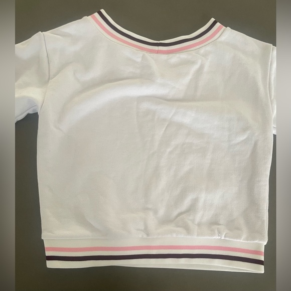 American Apparel Pink Stripe Size XS Sweatshirt - Picture 9 of 11